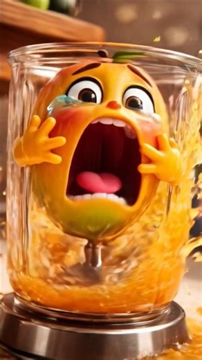 mango fighting for his life😭🥭