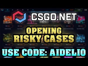 CSGO.NET Promo Code 2025 🔷 RISKY CASE OPENING 🔷 Best CSGONet Code "AIDELIO" + Free Bonus