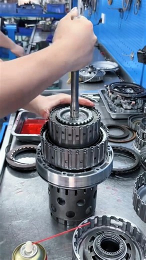 Automatic transmission rebuild #lifeisbutadream #automobile #bmw #mechanic