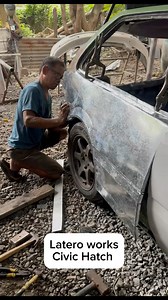 Clean work from our OG latero. 👌 Civic Hatch shell restoration! | 𝙋𝙖𝙣𝙮𝙚𝙧𝙤𝙨 𝙈𝙤𝙩𝙤𝙧𝙨 𝙥𝙖𝙞𝙣𝙩 𝙨𝙝𝙤𝙥