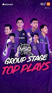 313K views · 10K reactions | Now that the MSC group stage officially wrapped up, here's a good look at the best plays from our group stage run before we head to the knockout stage in 2 days: Tiktok: echophilippines #RedBullPH #GivesYouWiiings #echoloud #SEATheWorld #OrcasRuleTheSEA | Team Liquid PH | Facebook