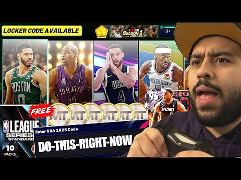 First Things YOU NEED TO DO in NBA 2K25! New Locker Codes, How to Make MT, Free Packs and More