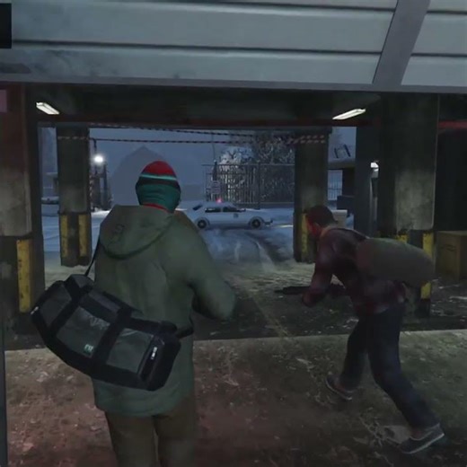 GTA 5 Mission 1 Bank Robbery Scene | Full Gameplay in Urdu