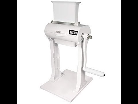 Weston Manual Heavy Duty Meat Cuber Tenderizer JERKY SLICER review