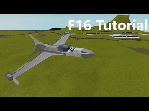 F16 Fighting Falcon [Tutorial] Plane Crazy