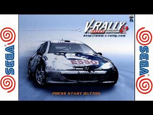V-Rally 2 Expert Edition - SEGA Dreamcast Gameplay Sample HD - Redream Emulator