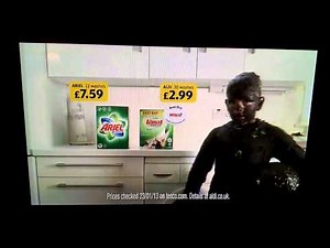 Aldi washing powder ad
