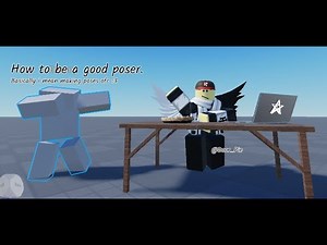 How to make good poses in roblox studio. (Basically Making Character Poses For Models And Stuff)
