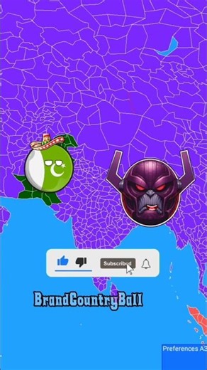 Part 3- Countryballs:Secret Wars l Russia India+USA🔥#shorts #map #countryballs #trending