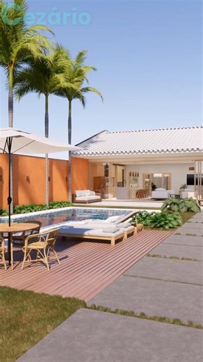 Edícula com 2 SUÍTES e Conceito Aberto: Elegância e Simplicidade .Cód379A