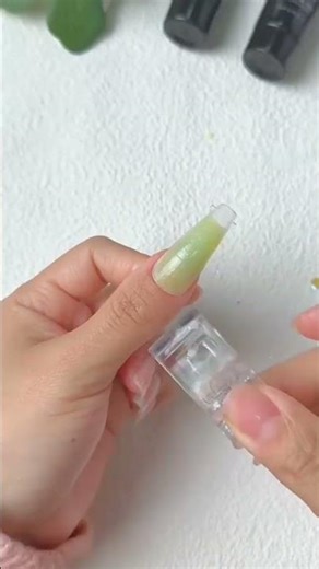 How to apply polygel mess-free - tutorial #shorts #nails