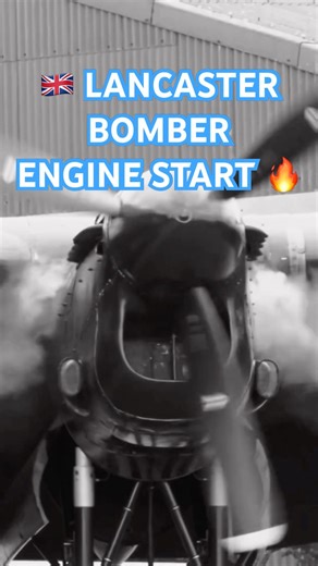 🇬🇧 LANCASTER MERLIN ENGINE START