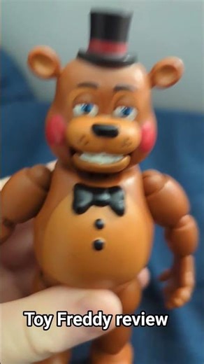 Jazwares Toy Freddy review out now! #fivenightsatfreddys #fnaf
