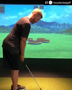 Fun way to practice your wedge game, don’t you think? #wedgeshot #FullSwing #proseries #golfsimulator #golfgames | Full Swing