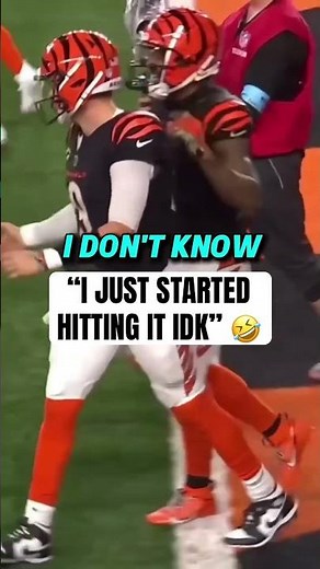 Joe Burrow Does His First Ever Griddy Dance! 🔥😂