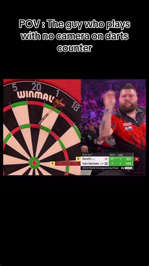 Achieving a Perfect 9 Darts in Darts Game