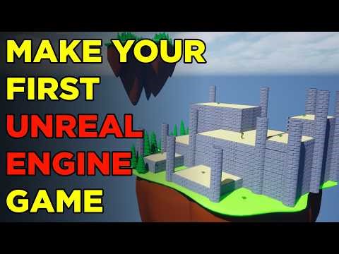 START makign your First game in Unreal Engine - FREE Course