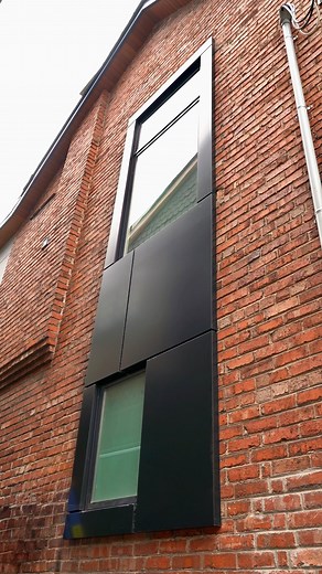 Toronto Roofing 🏗️ | Decorative ACM panel installation accenting two windows #roofing #toronto #torontohomes #torontobuilder #torontoroofing... | Instagram