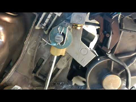 04 Toyota Sienna shifter linkage repair