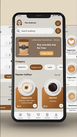 how to build a Coffee Shop app in android studio? #android_studio #coding #kotlin #java