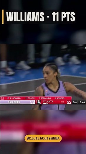 Gabby Williams 19 PTS Full Highlights | Valkyries vs Dream 7/4/2026 #Shorts