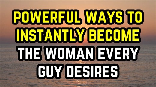 5 Powerful Ways To Instantly Become The Woman Every Guy Desires (Backed By Psychology) If you’ve wondered how to become the woman every guy desires without changing your looks or pretending to be someone else, this video breaks down five psychology-backed micro-shifts that quietly create chemistry and lasting pull. You’ll learn how subtle choices in voice, attention, and presence transform the way men experience themselves around you. Across five practical moves, we translate psychology into eve