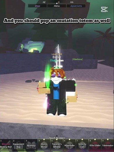 how to get gleebous mutation #roblox #fisch