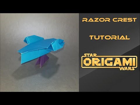 Star Wars Origami Tutorial: Razor Crest