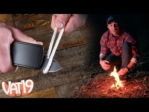 This BELT conceals 4 survival tools!