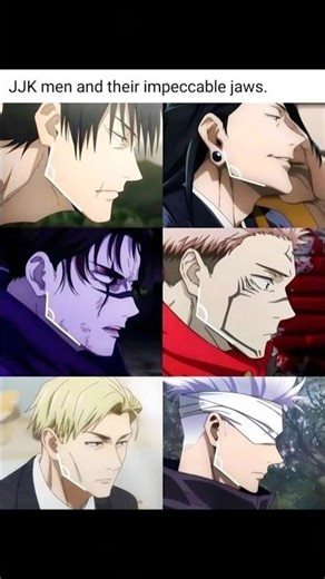 When MAPPA Gives Everyone Perfect Jawlines💀 #jujutsukaisen #anime #comparison
