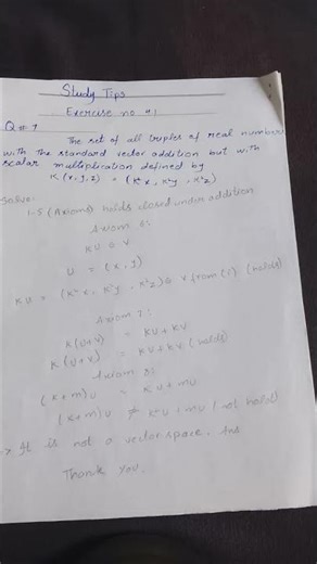 linear algebra 12th edition by Howard Anton Exercise 4.1 question no 7 solve