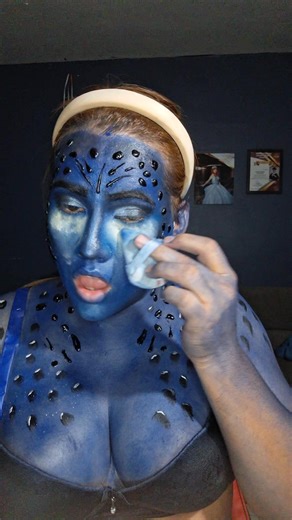 2K views · 33 reactions | Tutorial de makeup de mystique de x men truzzz y soporten alv  #viralreelsシ #personas #xmen #mystique #Mexicali #maquillajeartistico | Andrealemusmakeup | Facebook