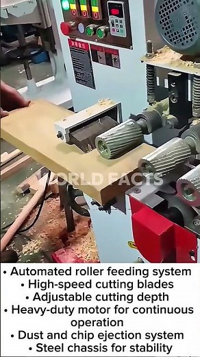 High-Speed Wood Shaping Machine – Precision Cutting Technology