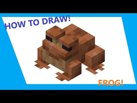How To Draw A (Minecraft) FROG