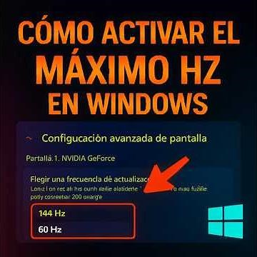 How to Enable Maximum Display Hz in Windows ⚡ Optimize and Accelerate Games with More FPS 🔥