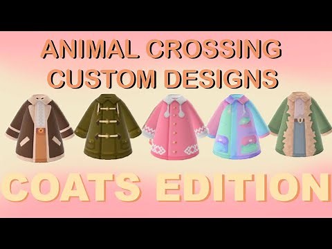 TOP 150+ COATS CUSTOM DESIGNS IN ANIMAL CROSSING NEW HORIZONS - Design ID Code