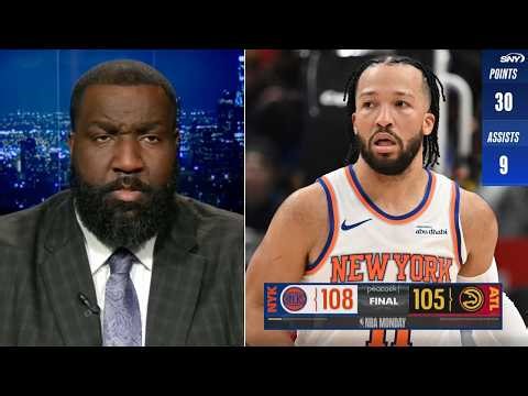 "Knicks are legit and winning it all" - ESPN on Jalen Brunson drops 30 Pts to beat Hawks 108-105
