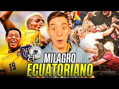 💥 HISTÓRICO: ¡ECUADOR LE GANÓ A ALEMANIA CON EL CORAZÓN! A 16AVOS DEL MUNDIAL TRAS EL 2-1