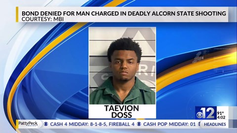 Bond denied for man charged in fatal Alcorn State University shooting