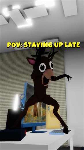 Pov: Staying Up Late #brookhaven #99nights #roblox