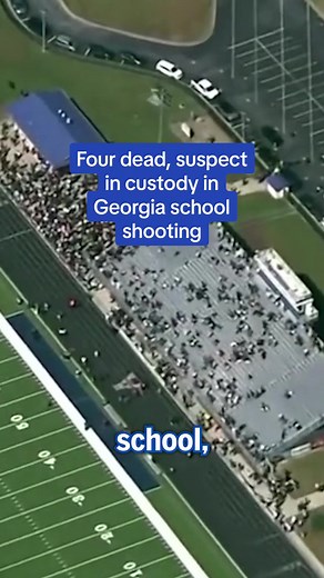 At least four people are dead, and several others injured after a school shooting in Winder, Georgia. One suspect is in custody, and it’s believed the shooter was a 14-year-old boy. It’s unknown whether he attended Apalachee High School, where the deadly attack took place. 📷 AP / Erin Clarke / TMX #news #breakingnews #georgia #apalacheehighschool #tragic #rip