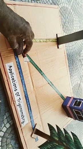 application of trigonometry maths project for sale contact 9677551115 - (Ramnad Saravanan)