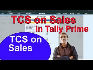 TCS Calculation in Tally Prime‪@COMPUTEREXCELSOLUTION‬