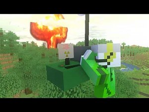 Mine-Imator : Nuclear explosion test V.3