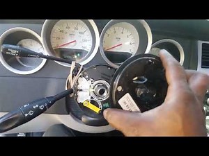 How to fix a Steering Angle Sensor Clock spring, Turn Signal switch C2205 C121A C2205 ABS light on