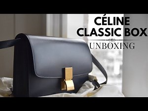 CÉLINE CLASSIC BOX BAG UNBOXING | THE BAG THAT I NEVER KNEW I NEEDED IN MY LIFE