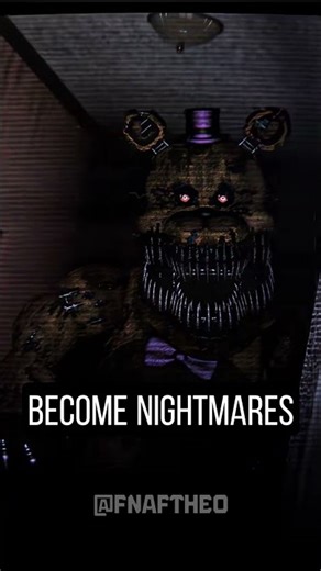 How the Animatronics Change From FNAF 1–5 #fnaf #fivenightsatfreddys