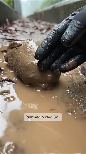 We Washed the Mud Off… It Was a Bunny