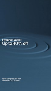 Save up to 40% off Open Box units of our top product lines while supplies last. | Hyperice