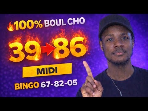 3BOUL CHO🔥+4CHIF🔥POU 11 MARS 2026 TIRAJ MIDI 🔥#usa #boulcho #100kview #1millionsubscribers